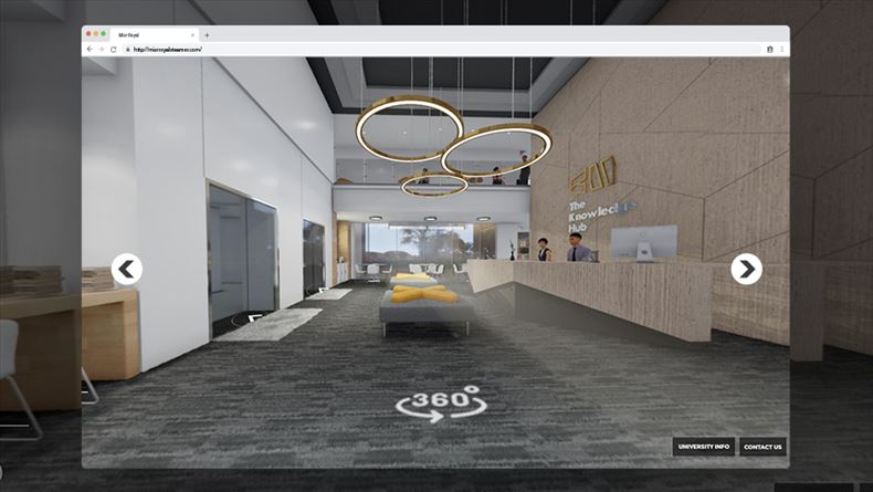 The Knowledge Hub Universities - 3D 360 VR