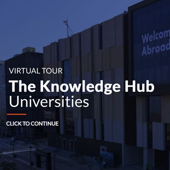 The Knowledge Hub Universities - 360 Virtual Tour