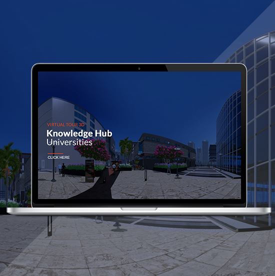 The Knowledge Hub Universities - 3D 360  tour 